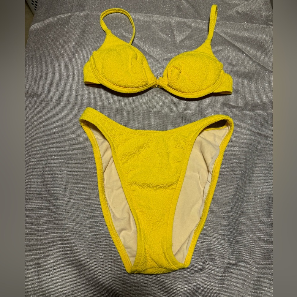 Yellow Bikini Set